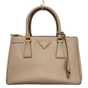 PRADA - Beige Leather Handbag 503-082925